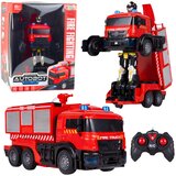  Firefighter Robot Car 2 in 1 Remote Controlled RC Lights Sounds Water | Shoptok.si