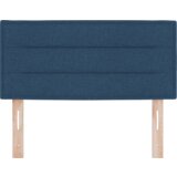  LED vzglavnik s črtno zasnovo Modra 80 cm Tkanina, (22116202) | Shoptok.si