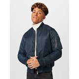 Schott NYC Prijelazna jakna 'Airforce' petrol / crna / bijela | shoptok.hr