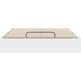  Otomanski krevet Bijeli 203 x 150 x 25 cm Konstrukcijsko drvo | shoptok.hr