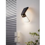 Eglo Lamozzo 1 spoljna zidna lampa/1, led solarna, na baterije, 2w, 264lm, ip44, senzor, plastika/crna | Eponuda.com