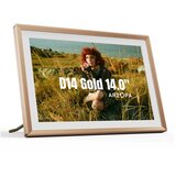 Arzopa Digitalni foto okvir 14'' (35,5 cm) D14, 32GB, WiFi, zlat | Shoptok.si