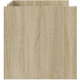 vidaXL Klubska mizica sonoma hrast 100x50x50 inženirski les | Shoptok.si