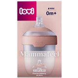 Lovi Mammafeel Bottle 0m+ dinamična duda koja podsjeća na majčine grudi 150 ml za otroke | shoptok.hr