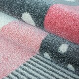 Ben'n'jen OTROŠKA PREPROGA Kids 200/290 cm tkano pink | Shoptok.si