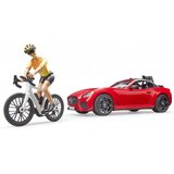 Bruder Auto Roadster sa biciklistom 034856 | ePonuda.com