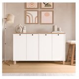 Hanah home komoda s ladicama, bijela | Eponuda.ba