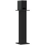 vidaXL Stojalo za zvočnike 2 kosa črno 30x30x95 cm inž. les | Shoptok.si