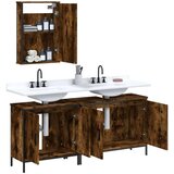  3-dijelni set kupaonskog namještaja boja hrasta drveni | shoptok.hr
