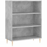  Visoka komoda siva betona 69,5x32,5x180 cm konstruirano drvo | shoptok.hr