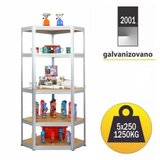 SmartStorage polica ugao metal medijapan 180x70x70x30cm 5x250kg