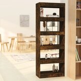 vidaXL knjižna omara/pregrada dimljeni hrast 60x30x166 cm | Shoptok.si