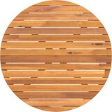  Okrugli vrtni blagovaonski stol Ø110x75 cm Masivno drvo akacije | Eponuda.com