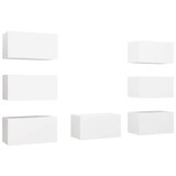 TV ormarići 7 kom bijeli 30,5 x 30 x 60 cm konstruirano drvo | Eponuda.com