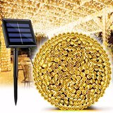  novogodišnje solarne lampice žute Cene