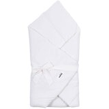 Malomi Kids Bijela pamučna deka za bebe 75x75 cm - Cijene