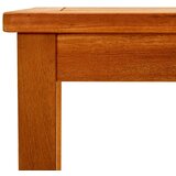 vidaXL Vrtni stolić za kavu 50 x 35 x 36 cm masivno bagremovo drvo | shoptok.hr