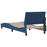  Okvir za krevet bez madraca plava 90x190cm od tkanine - Plava 90 x 190 cm | shoptok.hr