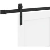  Klizna vrata Bijela 83 x 232 cm Masivna borovina | shoptok.hr