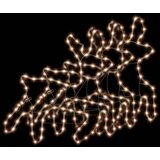  Figura božićnog soba LED 3 kom topla bijela 57 x 55 x 4,5 cm | shoptok.hr