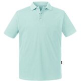 RUSSELL Niebieska koszulka męska polo Pure Organic Cene