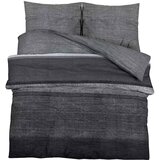  Set posteljine za poplun tamnosivi 260 x 240 cm pamučni | shoptok.hr