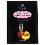 SecretPlay Peach & Sparkling Wine Massage Oil Sachet 10ml Cene