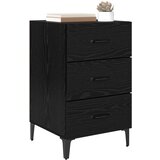  Noćni ormar Crni hrast 40 x 40.5 x 66 cm Konstruirano drvo | shoptok.hr
