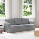 SOFA Svijetlo siva 201 x 80 x 85 cm tkanina | shoptok.hr