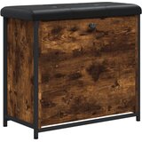  Klupa za cipele s preklopnom ladicom boja hrasta 62x32x56 cm | Eponuda.com