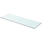 vidaXL Polica Prosojno Steklo 80x25 cm, (20765160) Cene
