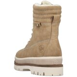 Rieker Gležnarji z vezalkami bež | Shoptok.si