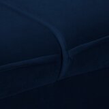 Ropez Tamno plava baršunasti sofa 138 cm Juli – | shoptok.hr