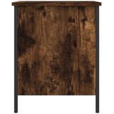  Klupa za pohranu boja hrasta 40x42,5x50cm od konstruiranog drva | shoptok.hr
