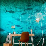  Foto tapeta - A shoal of dark fish 300x210 Premium | shoptok.hr