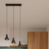  Visilica TALEJA 3 crna [E27] | shoptok.hr