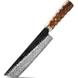 IZMAEL Damastni kuhinjski nož KE-37348 - Nakiri / Smeđa | shoptok.hr