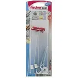 Fischer Duotec Preklopna tipla 10 RH (Promjer tiple: 10 mm, Duljina tiple: 40 mm, Prikladno za: Gips-kartonske ploče, 2 Kom., S vijcima/kukama)