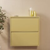 Spinder Design Svijetlo žuti željezni preklopni/viseći ormarić za cipele 75x77,5x22,5 cm Billy – | shoptok.hr