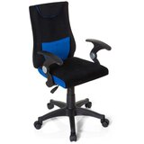 MID.YOU Mladinski Vrtljiv Stol Kiddy Pro Al, Črna, Modra | Shoptok.si
