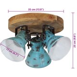  Stropna svjetiljka 25 W pohabano plava 35 x 35 x 25 cm E27 | shoptok.hr