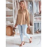 DStreet Koszula damska one size oversize SATINIA beżowa | Shoptok.si