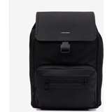 Calvin Klein Black Men's Backpack Elevated Flap BP | Shoptok.si