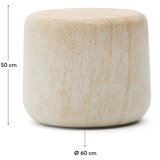 Kave Home Okrugao vrtni stolić betonski ø 60 cm Drasi – | shoptok.hr