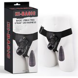  Vibrating Strap-on Harness black CN134030302 Cene
