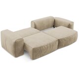 Makamii Svjetlo smeđa sklopiva sofa od šenila 275 cm Kuki – | shoptok.hr