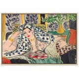  Slika - Henri Matisse – Odalisque at Fautenuil 90x60 U prirodnom drvenom okviru | shoptok.hr