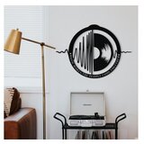  Music v3 black decorative metal wall accessory | Eponuda.com