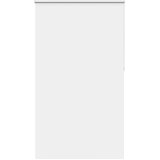 vidaXL rolo zatemnjena bela 135x210cm širina tkanine 131,6cm poliester | Shoptok.si