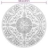 Vanjski tepih ružičasti Ø 120 cm PP | shoptok.hr
